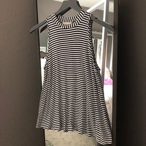 high neck tank top